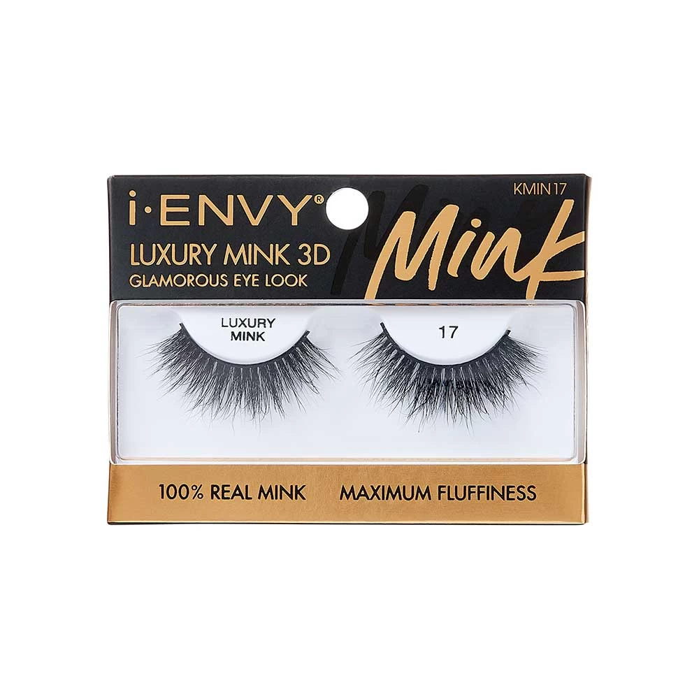 Kiss I-ENVY Luxury Mink 3D Lashes - KMIN17 1 Kiss I-ENVY Luxury Mink 3D Lashes - KMIN17