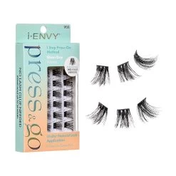 Kiss I-ENVY Press & Go Press-On Cluster Lashes - Glam Day (Volume) - IP08