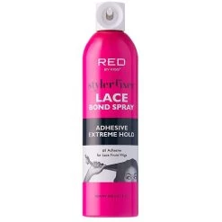 Red By Kiss Styler Fixer Lace Bond Spray Adhesive Extreme Hold 11.1 OZ - SS03