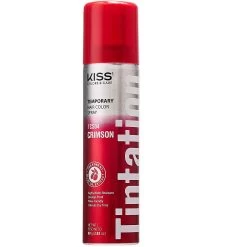Red By Kiss Tintation Temporary Hair Color Spray 2.82 OZ - TCS04 Crimson
