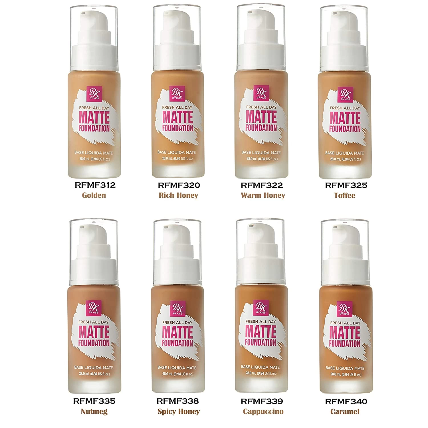 Ruby Kisses Fresh All Day Matte Foundation 2 Ruby Kisses Fresh All Day Matte Foundation - Image 2