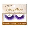 Kiss I-ENVY Color Couture Full Colored Purple Mink Lashes - IC04