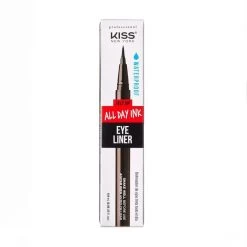 Kiss New York All Day Ink Eyeliner – KD01 Blackest Black