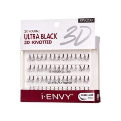 Kiss I-Envy Knotted Ultra Black 3D Individual Lash - Medium #KPE02UD -Kiss ENV KPE02UD Package Rightside 770X770 ca19a436 e530 4d95 bb7e 34af41cedead