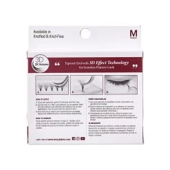 Kiss I-Envy Knotted Ultra Black 3D Individual Lash - Medium #KPE02UD -Kiss ENV KPE05UD Package Back 770X770 634e5115 cc61 443f ac57 8effa6476782