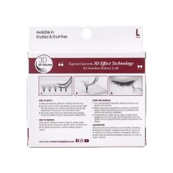 Kiss I-Envy Knot-Free Ultra Black 3D Individual Lash – Long #KPE06UD -Kiss ENV KPE06UD Package Back 770X770 f9f4fdec b94c 47ea 906c 0bd77d1a87df