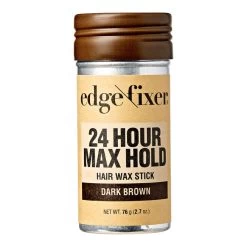 Red By Kiss Edge Fixer Hair Wax Stick Color 2.7 OZ - EWS88 Dark Brown