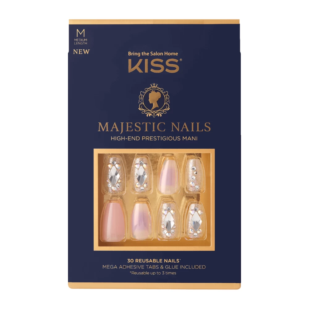 Kiss Majestic High-End Prestigious Nails - KMA02 In A Crown 1 Kiss Majestic High-End Prestigious Nails - KMA02 In A Crown