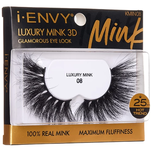 Kiss I-ENVY Luxury Mink 3D Lashes - KMIN08 2 Kiss I-ENVY Luxury Mink 3D Lashes - KMIN08 - Image 2