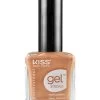 KISS Gel Strong Nail Polish KNP010 Gold Mine