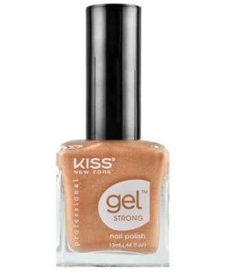 KISS Gel Strong Nail Polish KNP010 Gold Mine 5 KISS Gel Strong Nail Polish KNP010 Gold Mine -Kiss KYNKNP010GoldMine 2