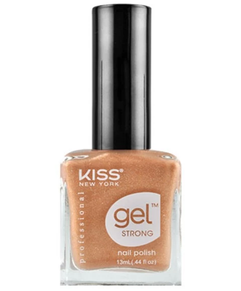 KISS Gel Strong Nail Polish KNP010 Gold Mine 1 KISS Gel Strong Nail Polish KNP010 Gold Mine