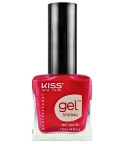 KISS Gel Strong Nail Polish KNP013 Bloody Lips 5 KISS Gel Strong Nail Polish KNP013 Bloody Lips -Kiss KYNKNP013BloodyLips 2
