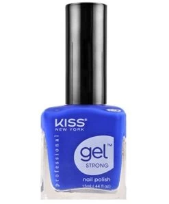 KISS Gel Strong Nail Polish KNP019 Stunning Blue -Kiss KYNKNP019StunningBlue 2
