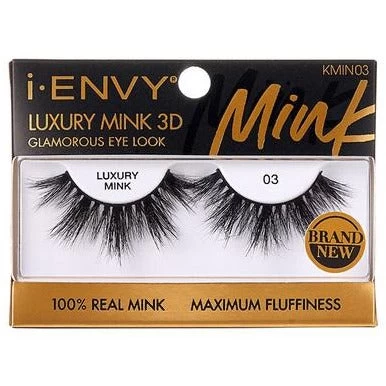 Kiss I-ENVY Luxury Mink 3D Lashes - KMIN03 1 Kiss I-ENVY Luxury Mink 3D Lashes - KMIN03