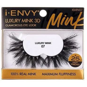 Kiss I-ENVY Luxury Mink 3D Lashes - KMIN07 1 Kiss I-ENVY Luxury Mink 3D Lashes - KMIN07