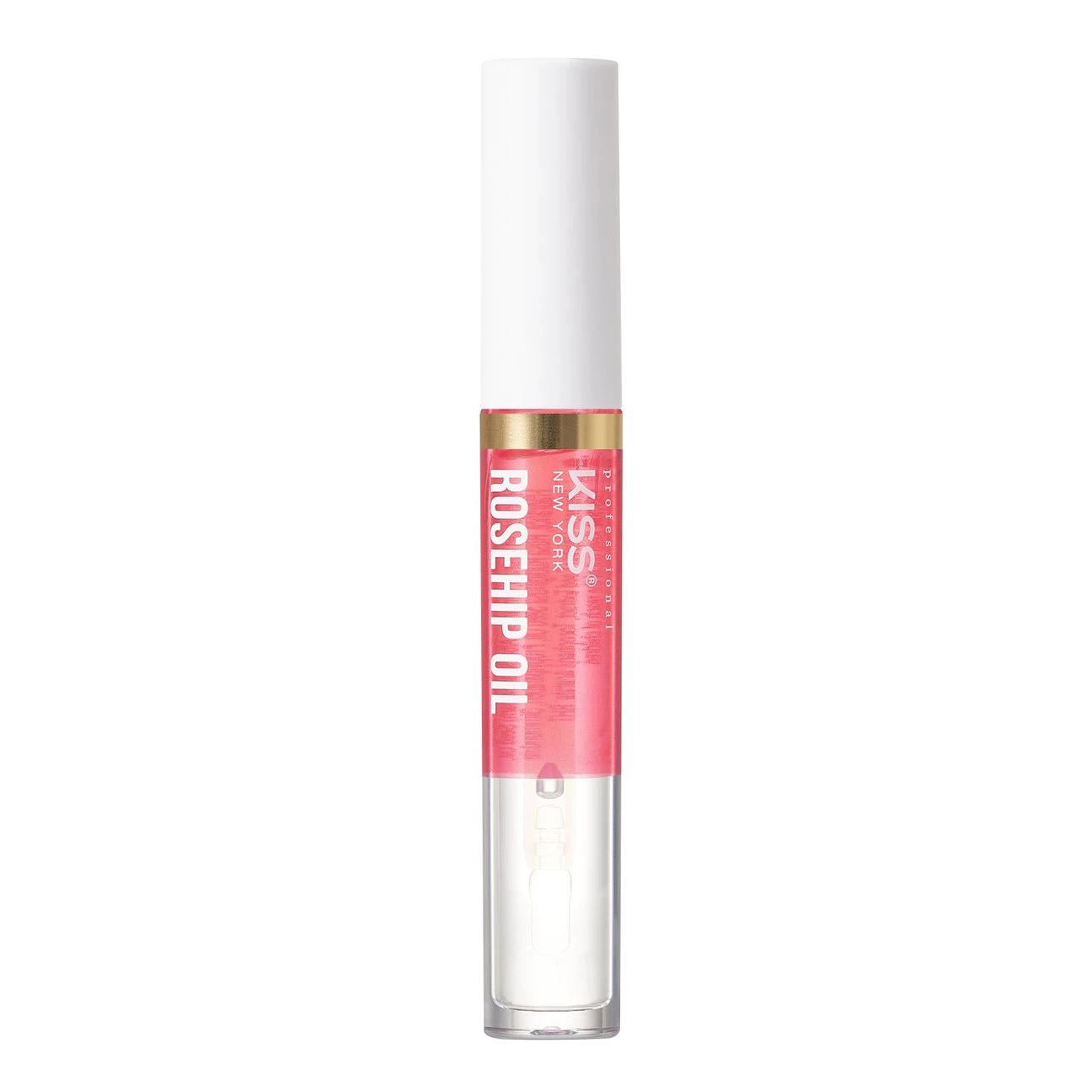 Kiss 100% Natural Lip Oil Gloss - ROSEHIP