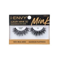 Kiss I-ENVY Luxury Mink 3D Lashes - KMIN15