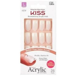 Kiss Salon Acrylic Natural Nails – KSAN04