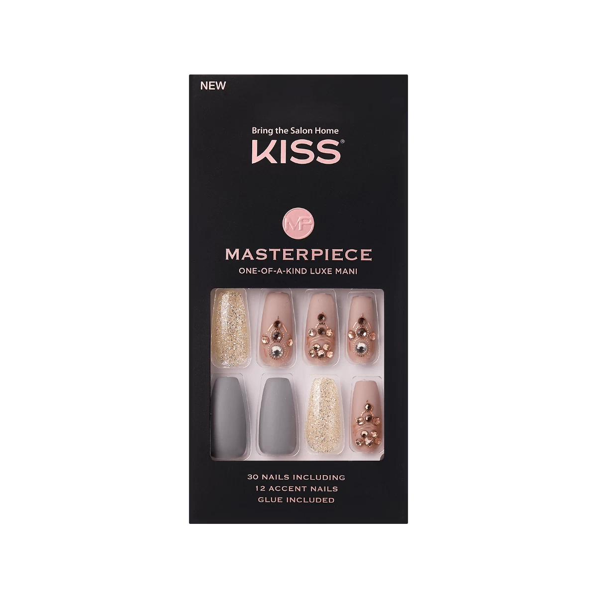 Kiss MasterPiece Luxury Nails - KMN04 1 Kiss MasterPiece Luxury Nails - KMN04