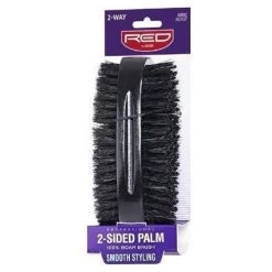 Red By Kiss 2-Sided Palm 100% Boar Brush #BOR07