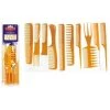 Red By Kiss Professional 10-Piece Comb Set Bone #HM61