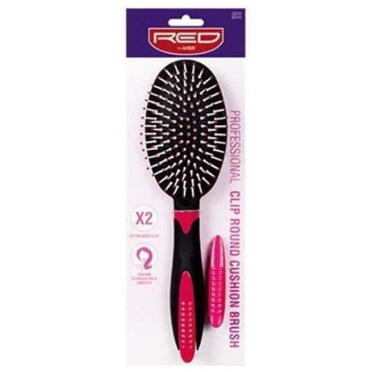 Red By Kiss Professional Clip Round Cushion Brush #BSH15 1 Red By Kiss Professional Clip Round Cushion Brush #BSH15