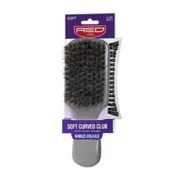 Red By Kiss Soft Curved Club 100% Boar Brush #BOR15