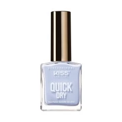 Kiss New York Professional Quick Dry Nail Polish -Kiss swatch periblue